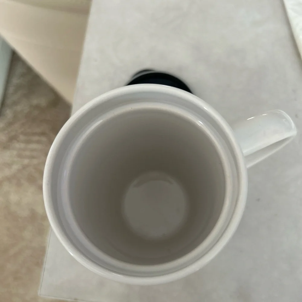 Printed Latte Mug with Lid,